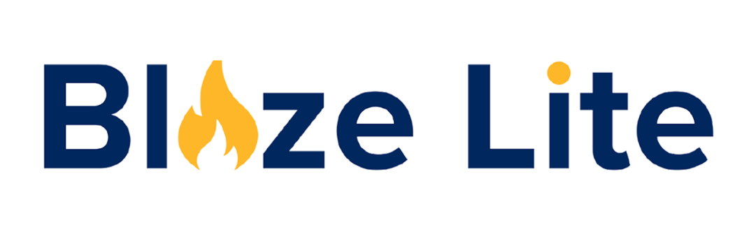 Blaze Lite logo for landscape lighting solutions